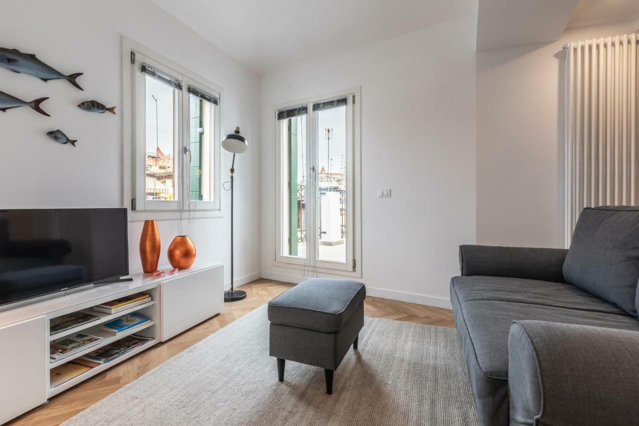 La Bricola Terrace Apartment Venesia Bagian luar foto